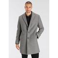 Kurzmantel BRUNO BANANI "Flex-Coat" Gr. XL, grau (grau melange) Herren Mäntel Business