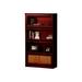 World Menagerie Didier Barrister Bookcase Wood in White/Brown | 58 H x 32.5 W x 13 D in | Wayfair WLDM8175 40131259