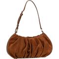 Mandarina Duck - Schultertasche Velvet Plisse Crossover KKT03 Umhängetaschen Hellbraun Damen