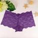 Akiihool Seamless Underwear for Women Underwear for Women Heavy Flow High Absorbency Menstrual Panties Cotton Briefs (Purple 4XL)