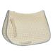 Horze Adepto Padded All Purpose Quilted Equestrian Saddle Pad For Horses with Two-Tone Trim