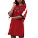 "Women's G-III 4Her by Carl Banks Red Chicago Bulls Flag Sneaker Dress"