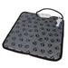 Dengmore Pet Heating Pad for Dogs Cats 17.7x17.7 Inch Adjustable Constant Temperature Indoor Pet Heating Pads with Wire Anti-bite Electric Blanket Mat Kittens Beds Puppies