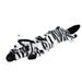 Dog Chewing Toys Funny Zebra Design Sound Toy Squeaky Plush Toys Pet Supplies