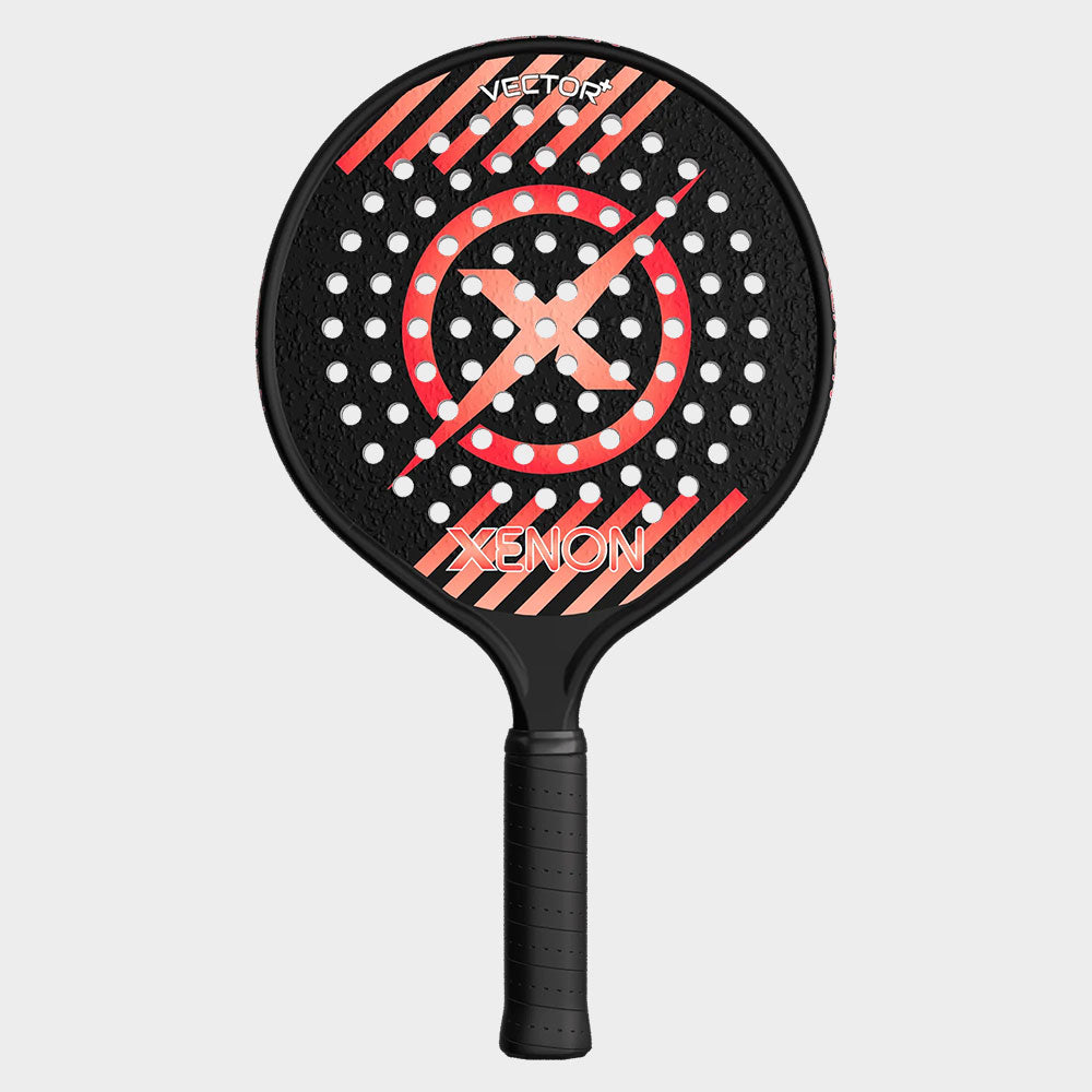 Xenon Vector+ 370G Red Platform Tennis Paddles - Xenon Paddle