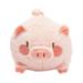 1Pc Lovely Plush Pig Doll Toy Creative Animal Shaped Toy Cartoon Pig Throw Pillow for Women Kids (Random Brown or Pink)