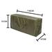 Outdoor Cushion Storage Bag Waterproof Extra Large Storage Bag for Patio Furniture Cushion Christmas Tree