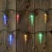 UltraLED Battery Operated Icicle Twinkle Light String Multi-Color 3.5-Feet: OS/Multicolor