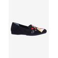 Women's Fullhouse Casual Flat by J. Renee in Black (Size 11 M)