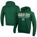 Men's Champion Green Colorado State Rams Stacked Logo Basketball Eco Powerblend Pullover Hoodie