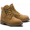 Schnürboots TIMBERLAND "6 In Premium WP Boot", Damen, Gr. 37, gelb (wheat), Leder, sportlich, Schuhe, Winterstiefel, Schnürstiefel, Winterschuhe, wasserdicht