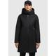 Wintermantel KHUJO "LISAD" Gr. S (36), schwarz (black) Damen Mäntel Wintermäntel