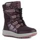 Winterstiefel GEOX Gr. 33, lila (violett) Kinder Schuhe Stiefel Boots Snowboots, Klettstiefel mit hübschem Sternchenmuster
