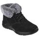 Winterboots SKECHERS "ON-THE-GO JOY - PLUSH DREAMS" Gr. 35, schwarz (schwarz, grau) Damen Schuhe Boots