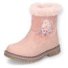 Winterboots DOCKERS BY GERLI, Kinder, Gr. 26, rosa, Nubuklederimitat, Textil, casual, Schuhe, Stiefel, Glitzerschuh mit Warmfutter