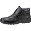 Winterboots WALDLÄUFER "Kai", Herren, Gr. 8,5 (42,5), schwarz, Nappaleder, elegant, Schuhe, mit Klettriemchen, H-Weite
