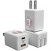 Keyscaper White Texas Southern Tigers USB A/C Charger