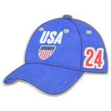 Team USA Paris 2024 Summer Olympics Shield Baseball Cap Lapel Pin