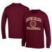 Men's Champion Maroon Boston College Eagles Stacked Logo Volleyball Jersey Long Sleeve T-Shirt