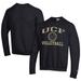 Men's Champion Black UCF Knights Icon Logo Volleyball Eco Powerblend Pullover Sweatshirt