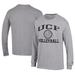 Men's Champion Gray UCF Knights Stacked Logo Volleyball Jersey Long Sleeve T-Shirt