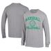 Men's Champion Gray Marshall Thundering Herd Stacked Logo Volleyball Jersey Long Sleeve T-Shirt