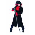 Funny Fashion 604166 - Vampir Jacket Gothic, mit Jabot, Größe 56-58