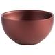 APS Schale -LEVANTE- Ø 12 cm, H: 6,5 cm Edelstahl, Farbe: copper red 0,32 Liter doppelwandig