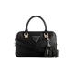 GUESS Damen Brynlee Small Status Satchel Ranzen, Griffe Oben, Schwarz