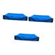 Housoutil 3pcs Canopy Cover for Sandpit Toy Toys for Kids Kid Toys Kids Beach Toys Outdoor Canopy Tarpaulin for Sandpit Cover Sandlot Square Shape Sandbox Cover Water Proof Child Pool