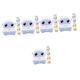 ibasenice English Cards Machine 5 Sets toy reading machine cards for kids puzzle toys kids playset toys for kids kid kidcraft playset computer child teaching machine 500mah lithium battery