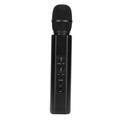 K6 Wireless Bluetooth Karaoke Microphone, Portable Handheld Karaoke Microphone Speaker Machine, 2000mAh Battery, Bluetooth Microphone For Birthday Home Party(black)