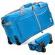 Bago Rolling Duffle Bag with Wheels - 30" 100L Foldable Weekender Bag, Waterproof Travel Duffel Bag, Heavy Duty Lightweight Duffle Bag for Traveling, Rolling Duffel Bag with Wheels (Blue2023)