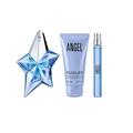 Thierry Mugler Angel 50ml Eau de Parfum Refillable Spray, 50ml Body Lotion and 10ml Refillable Spray