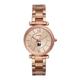 Women's Fossil Rose Gold Miami Marlins Carlie Stainless Steel Watch