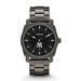 Men's Fossil Gray New York Yankees Machine Smoke Stainless Steel Watch