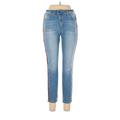 Dollhouse Jeans - Mid/Reg Rise: Blue Bottoms - Women's Size 30