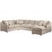 Gray Sectional - Braxton Culler Oliver 138" Wide Revolution Performance Fabrics® Corner Sectional Polyester/Revolution Performance Fabrics®/Cotton/Other Performance Fabrics | Wayfair