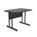 Correll, Inc. Computer Desk Wood/Metal in Gray | 26" H x 48" W x 30" D | Wayfair CS3048-55