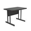 Correll, Inc. Computer Desk Wood/Metal in Brown | 26" H x 48" W x 30" D | Wayfair CS3048-52