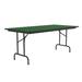 Correll, Inc. Rectangular Banquet Table Wood in Green/White/Black | 29" H x 96" L x 36" W | Wayfair CF3696PX-39