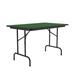 Correll, Inc. Rectangular Banquet Table Wood in Green/Black | 29" H x 48" L x 30" W | Wayfair CF3048PX-39