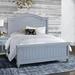 Cottage Creek Abilene Panel Bed Wood in Gray/Black/Brown | 57 H x 45 W x 79.5 D in | Wayfair abilene-twin-bed-grey-composite