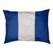 East Urban Home Las Vegas Dog Bed Pillow Metal in White/Blue | 6.5 H x 40 W x 30 D in | Wayfair A349D63C79CE48A48437D3755B03F5AF