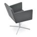 sohoConcept Harput 4 Star Dining Chair Upholstered/Fabric in Gray/White | Wayfair HAR-4STR-WHI-004
