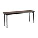 National Public Seating MSFT Series 36-In. Rectangular Portable Banquet Table Wood in Brown | 29" H x 60" W x 18" D | Wayfair MSFT-1860PWEBWT