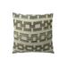 Plutus Brands Square Link Handmade Throw Pillow Polyester/Polyfill/Synthetic/Polyester/Cotton Blend | 12" x 20" | Wayfair PB11187-1220-SP