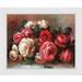 Vault W Artwork Discarded Roses' by Pierre-Auguste Renoir - Picture Frame Painting on Canvas in Brown/Pink | 20" H x 24" W x 2" D | Wayfair
