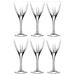 Everly Quinn Goblet - Red - White - Wine Glass - Water Glass - Stemmed Glasses - Set Of 6 Goblets - Crystal Like Glass - Beautifully Designed | Wayfair