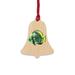 The Holiday Aisle® Fish Holiday Shaped Ornament Wood in Brown/Green/Yellow | 3 H x 3 W x 1 D in | Wayfair 49128F618A1346B28DA00FD11DF0EEC8